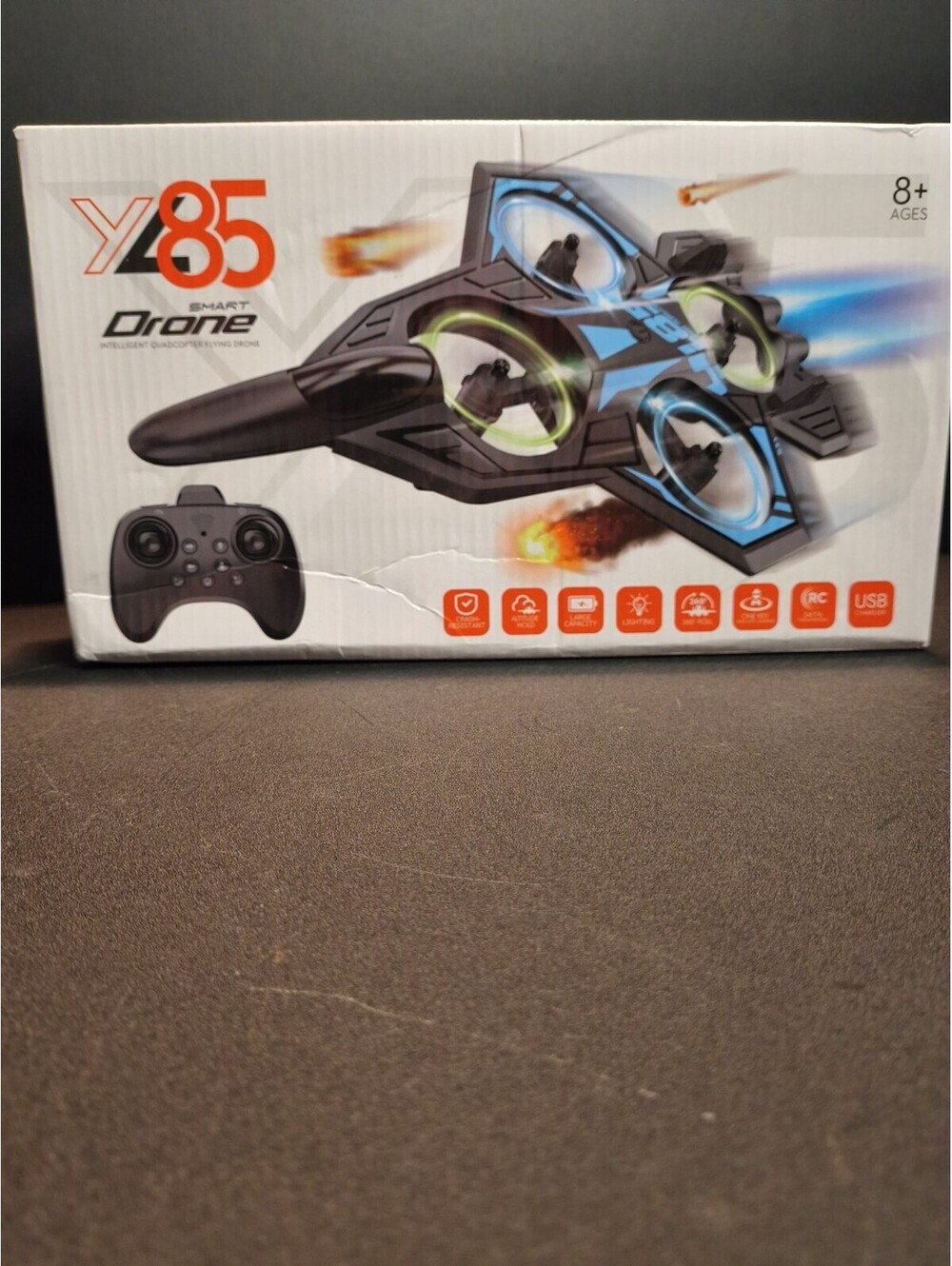 Smart Drone-Intelligent Quadcooter Flying Drone